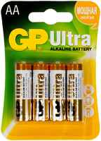 Элемент питания GP Ultra Alkaline AA (4 шт)