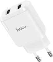 Зарядное устройство Hoco RC1 2xUSB White