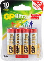 Батарейки GP Ultra Alkaline AA (4 шт)