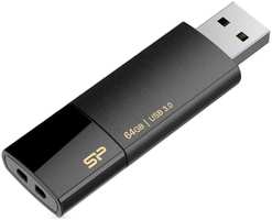 USB-накопитель Silicon Power Blaze B05 64GB Black