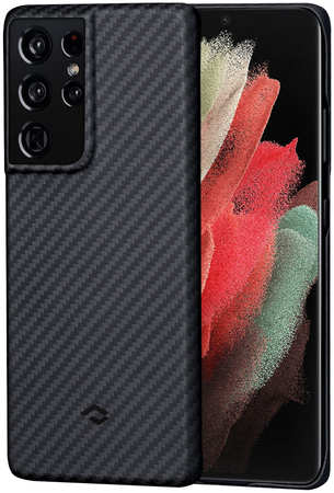 Чехол из арамидного волокна PITAKA MagEZ Case для Samsung Galaxy S21 Ultra