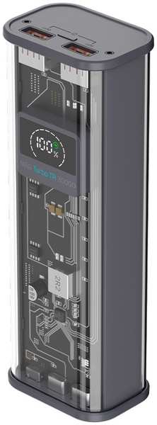 Внешний аккумулятор Deppa NRG Turbo Crystal 30000 мА·ч 3362352