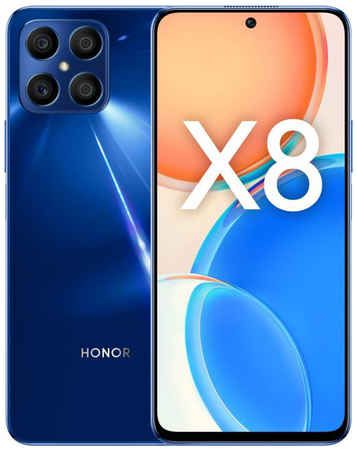 Смартфон Huawei Honor X8 6 ГБ + 128 ГБ («Cиний океан» | Ocean Blue) 3364107
