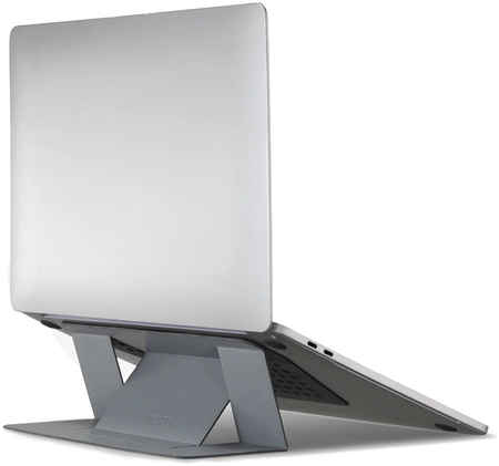 Подставка из веганской кожи на клейкой основе MOFT Adhesive Laptop Stand для MacBook