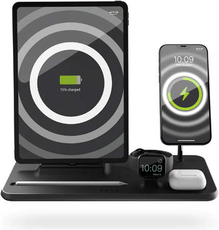 Зарядная станция Zens с поддержкой MagSafe и магнитным креплением для Apple Watch (ZEDC21) 3368810