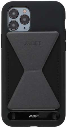 Полиуретановый чехол-бумажник на клейкой основе с подставкой MOFT X mini для смартфона