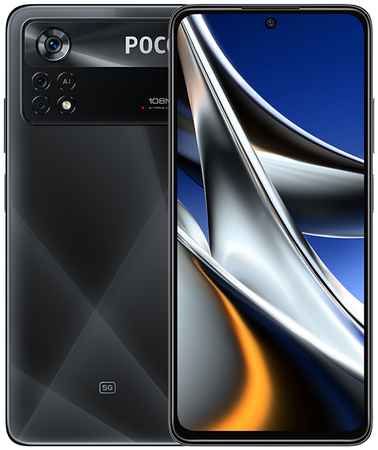 Смартфон Xiaomi POCO X4 Pro NFC 5G 8 ГБ + 256 ГБ («Лазерный чёрный» | Laser Black) 3380352