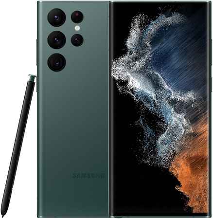 Смартфон Samsung Galaxy S22 Ultra 12 ГБ | 256 ГБ (Зелёный | Green) 3380492