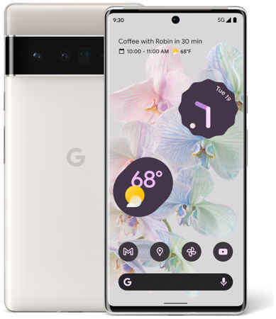Смартфон Google Pixel 6 Pro 256 ГБ («Белое облако» | Cloudy White) (версия Global) 3380828