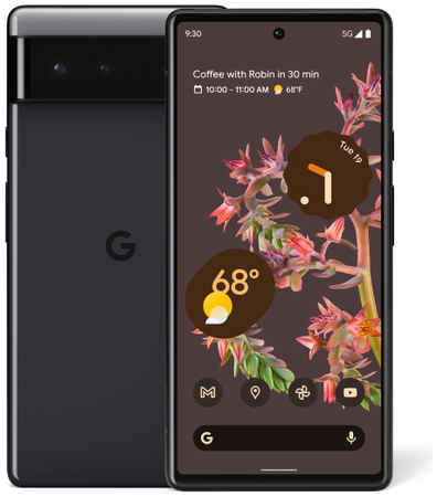 Смартфон Google Pixel 6 256 ГБ («Неистовый чёрный» | Stormy Black) (версия Global) 3380872