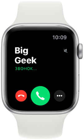 Apple Watch SE, 44мм, из алюминия серебристого цвета, спортивный ремешок (2022)