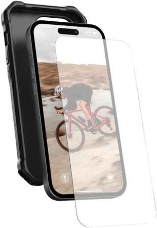 Защитное стекло с установочной рамкой UAG Shield для iPhone 14 Pro