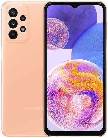 Смартфон Samsung Galaxy A23 4 ГБ | 128 ГБ (Персиковый | Peach) 3383311