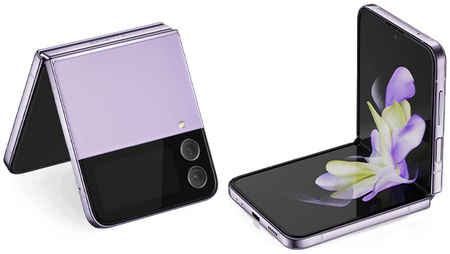 Смартфон Samsung Galaxy Z Flip4 5G 8 ГБ | 256 ГБ (Лавандовый | Bora Purple) 3383625