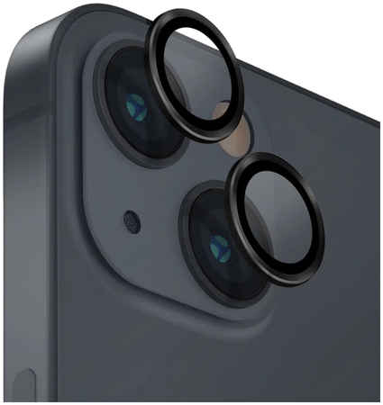 Защитное стекло с оправой для камеры Uniq Optix Lens Protector для iPhone 14 и 14 Plus 3385240