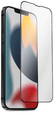 Защитное стекло с установочной рамкой Uniq Optix Matte для iPhone 13, 13 Pro и 14 (дизайн 2022) 3385287