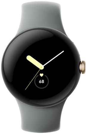 Умные часы Google Pixel Watch, Wi-Fi + LTE, «золотистый шампанский» корпус, ремешок цвета «орешник» 3385660