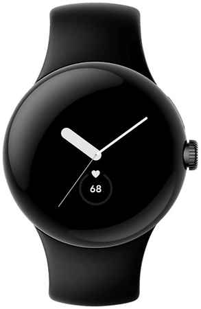 Умные часы Google Pixel Watch, Wi-Fi + LTE, «матовый чёрный» корпус, ремешок цвета «чёрный обсидиан» 3385667