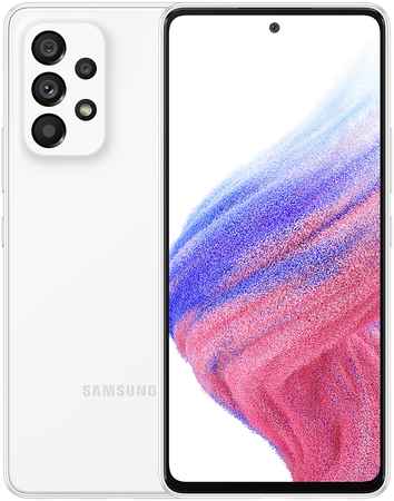Смартфон Samsung Galaxy A53 5G 8 ГБ | 128 ГБ (Белый | White) 3389054