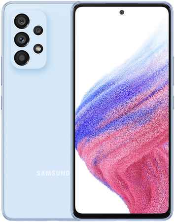 Смартфон Samsung Galaxy A53 5G 8 ГБ | 128 ГБ (Синий | Blue) 3389056