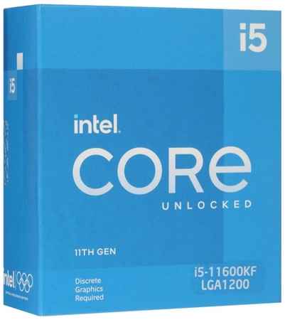Процессор Intel Core i5-11600KF (3.9 ГГц, 12 MB, LGA 1200) Box 3389640