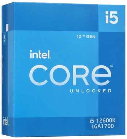 Процессор Intel Core i5-12600K (3.7 ГГц, 20 MB, LGA 1700) Box 3389649
