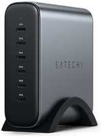 Многопортовое сетевое зарядное устройство Satechi мощностью 200 Вт (USB-C) (GaN)