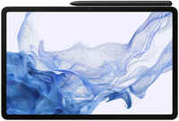 Планшет Samsung Galaxy Tab S8 11″, 256 ГБ, 5G, «Серебро» (X706)