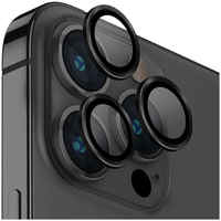 Защитное стекло с оправой для камеры Uniq Optix Lens Protector для iPhone 14 Pro и 14 Pro Max