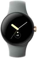 Умные часы Google Pixel Watch, Wi-Fi, «золотистый шампанский» корпус, ремешок цвета «орешник»