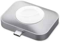 Двустороннее беспроводное зарядное устройство Satechi USB-C для Apple Watch и AirPods