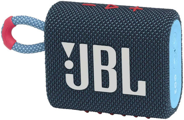 Портативная акустика JBL Go 3 Blue/Pink 348446024204
