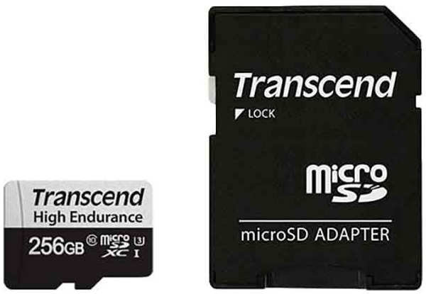 Карта памяти Transcend High Endurance 350V MicroSDXC 256 Гб с адаптером 348446038165