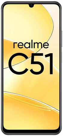 Смартфон Realme C51 4 ГБ+128 ГБ черный 348446051060