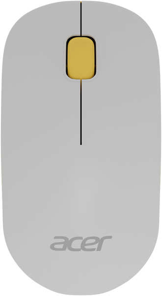 Компьютерная мышь Acer OMR200 желтый, серый 348446054004