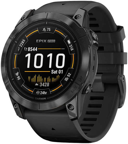 Смарт-часы Garmin Epix Pro Gen 2 серый, черный 348446054944