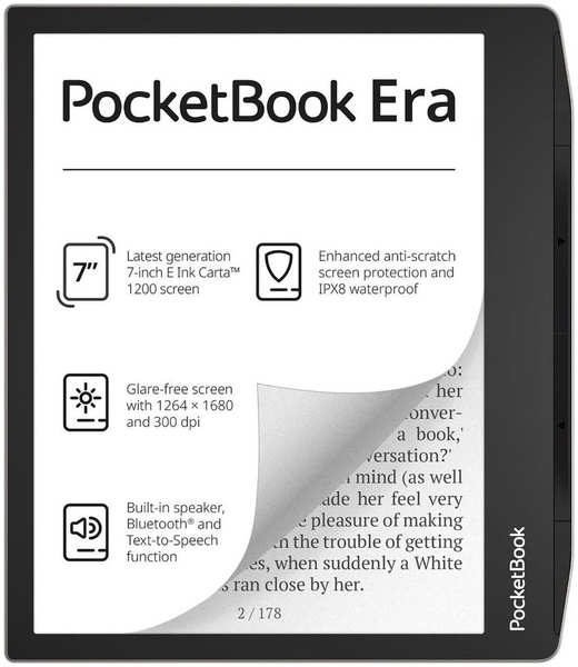 Электронная книга PocketBook 700 Era 16 Gb серебристый 348446097334