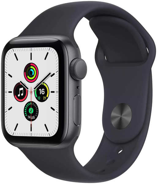 Смарт-часы Apple Watch SE 44 мм спортивный ремешок
