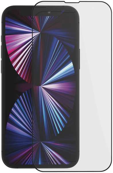 Защитное стекло VLP для Apple iPhone 13 Pro Max, черная рамка 348446183985
