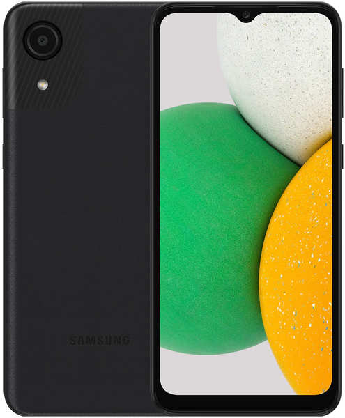 Смартфон Samsung Galaxy A03 Core 32 Гб черный 348446198720
