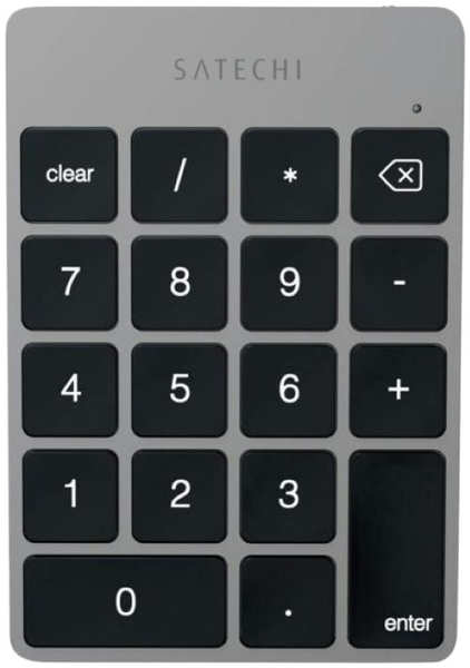 Клавиатура Satechi Aluminum Slim Keypad Numpad Серый космос 348446224508