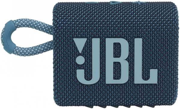 Портативная акустика JBL GO 3 Blue (JBLGO3BLU) 348446241177