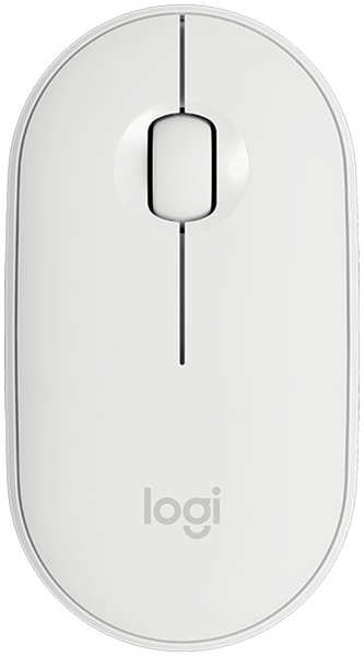 Компьютерная мышь Logitech Pebble M350 белый 910-005716 348446657764