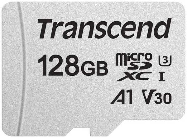 Карта памяти Transcend MicroSD 128GB UHS-I U1 TS128GUSD300S-A 348446665811