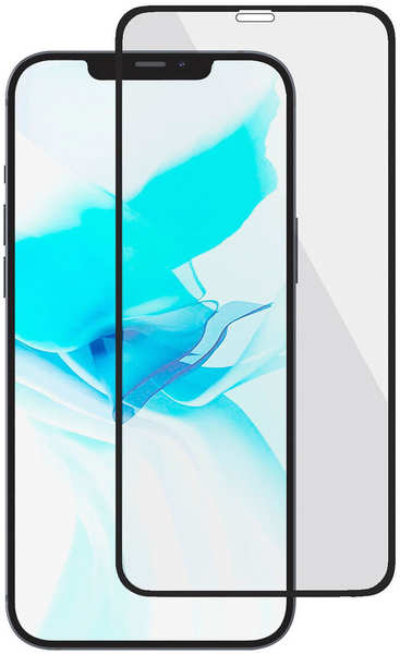 Защитное стекло uBear Extreme 3D для Apple iPhone 12 Pro Max, чёрная рамка