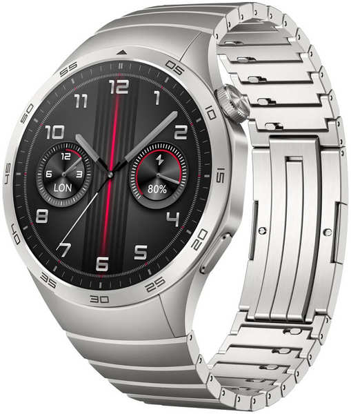 Смарт-часы Huawei Watch GT 4 46 мм серебристый 348446943226