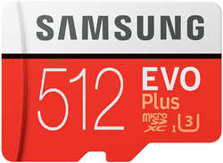 Карта памяти Samsung MicroSDXC EVO Plus 512 Гб MB-MC512GA / RU