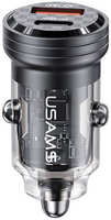 Автомобильное зарядное устройство USAMS US-CC175 C35 45W черный
