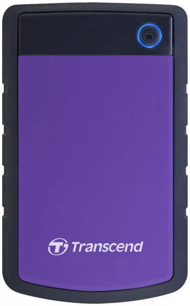 Внешний жесткий диск(HDD) Transcend Внешний жесткий диск StoreJet 25H3 TS4TSJ25H3P 4Тб Фиолетовый 3602309