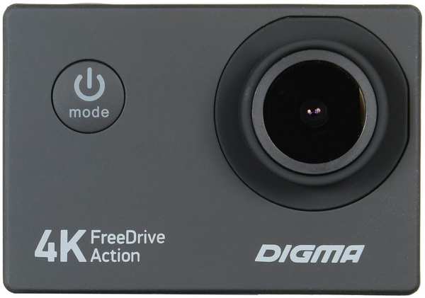 Видеорегистратор Digma FreeDrive Action 4K Черный 3602848